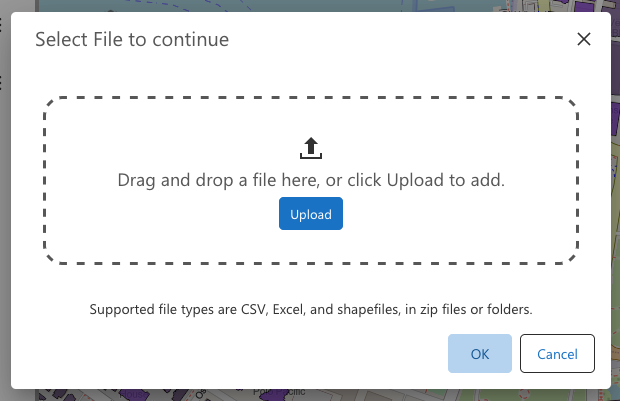 Example of form action buttons aligned to the end of the content in a dialog